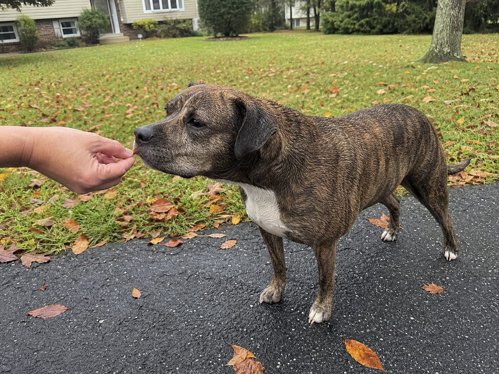 Vector illustration of the gradual exposure method for dog training