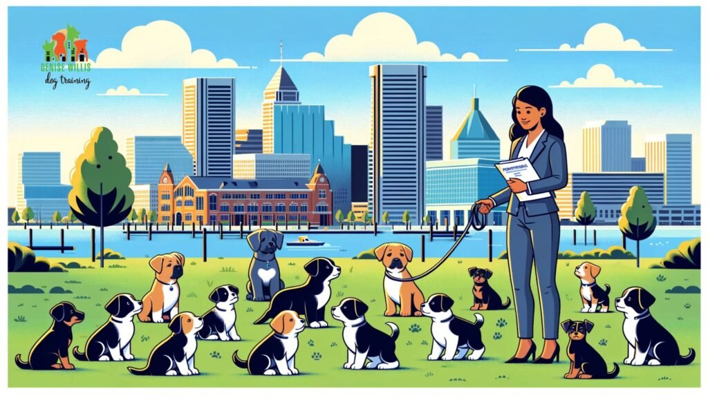 Baltimore Dog Trainer DW Dog Training Obedience Training in