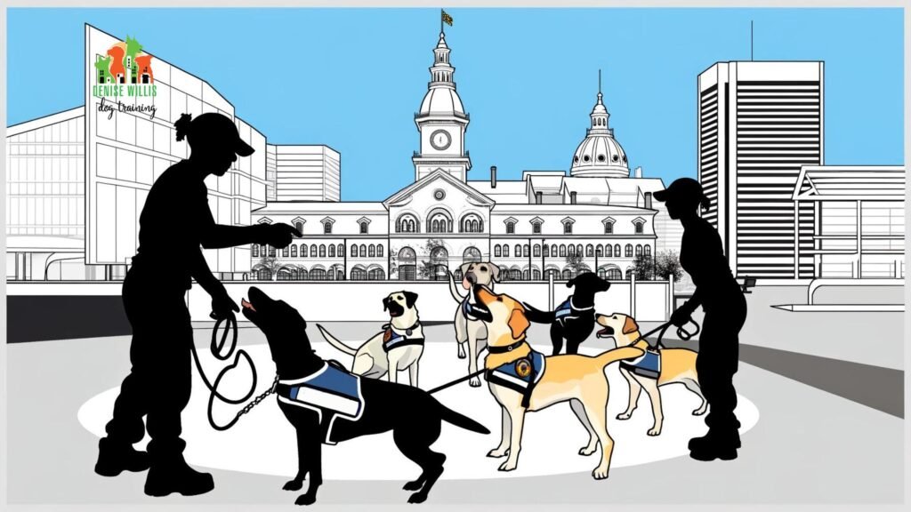 Baltimore Dog Trainer DW Dog Training Obedience Training in